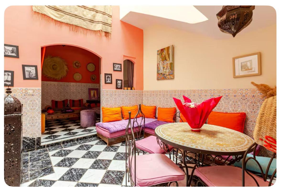 Maison Riad Traditionnel Idealement Situe A Marrakech 马拉喀什 外观 照片