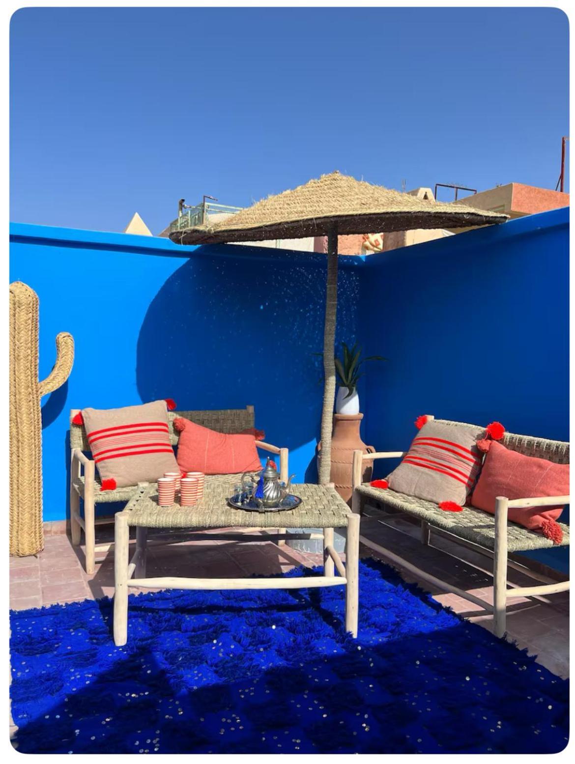 Maison Riad Traditionnel Idealement Situe A Marrakech 马拉喀什 外观 照片